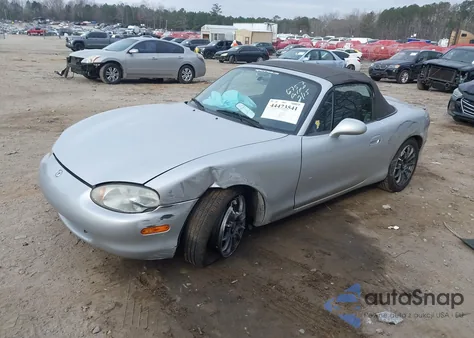 1999 Mazda Mx-5 Miata Leather Pkg/Popular Equipment Pkg/Sports Pkg/Touring Pkg z USA, uszkodzony, nr VIN JM1NB3531X0116757